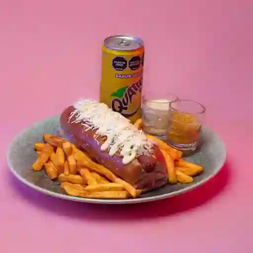 Perro americano en combo