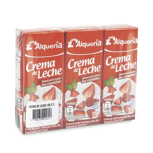 Alqueria Crema De Leche Tetra