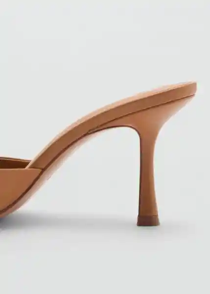 Sandalias Pepyt Camel Talla 36 Mujer Mango