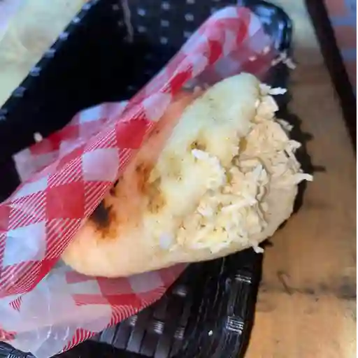 Arepa asada con queso