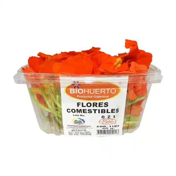 Biohuerto Flor Comestible Orgánica