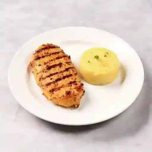 Pollo a la plancha medio