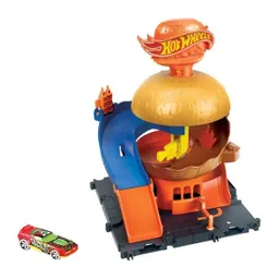 Hot Wheels Juguete City Tienda de Hamburguesas