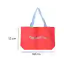 Bolsa de Compras Life is a Picnic Rojo Miniso