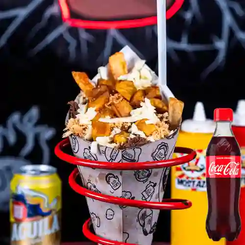 Combo Mr. Patata el Don + Coca Cola 400 Ml