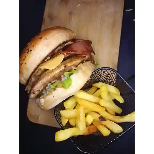 Burger Pollo+ Papa