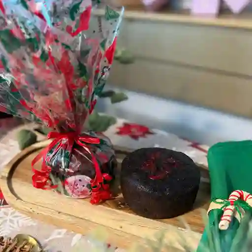 Ponque negro navidad 1/4