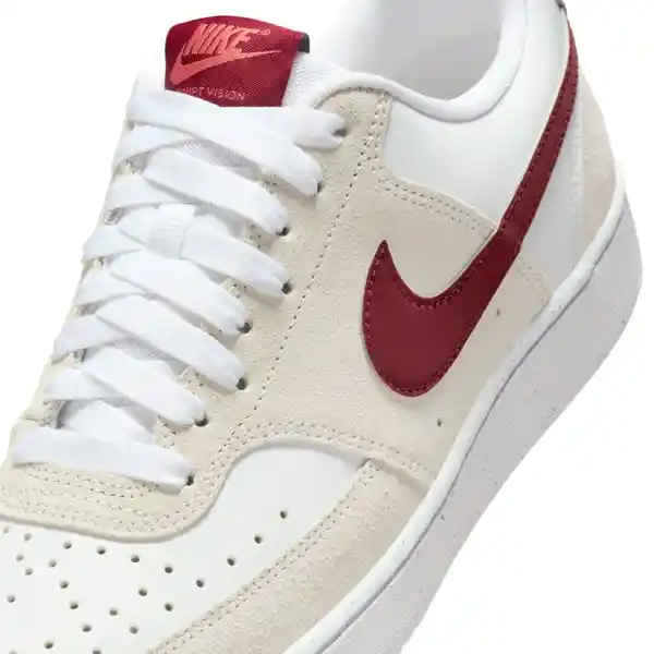 Nike Zapatos W Court Vision lo Vday Para Mujer Blanco Talla 6.5