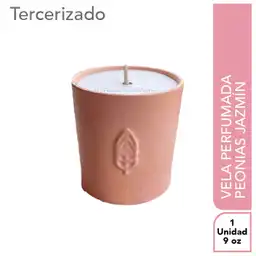 Inmarcesible Vela Perfumada Peonias Jazmín