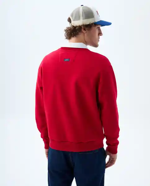 Buzo Hombre Rojo Talla XL 889f003 Americanino