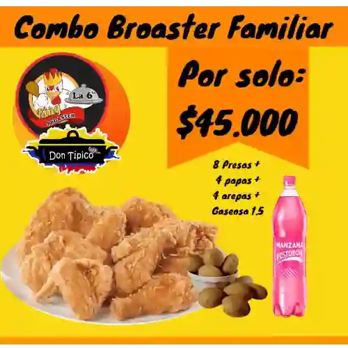 Combo Broaster Familiar