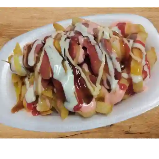Salchipapa grande
