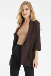 Blazer Ginebra Color Cafe Puro Talla XS Ragged