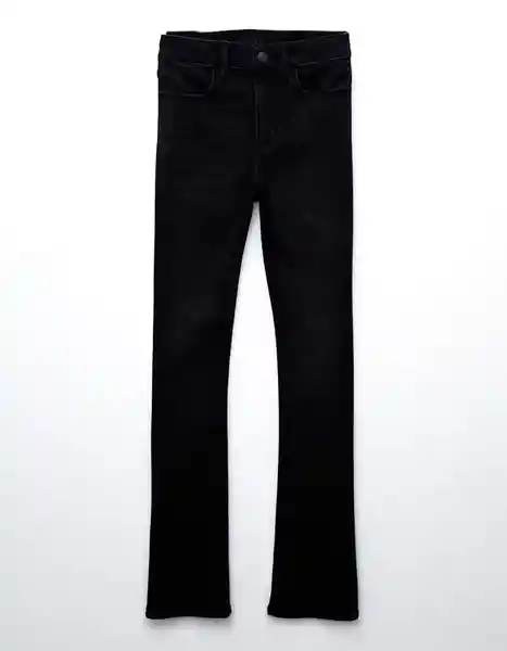 Jean Mujer Negro Talla: 14 REGULAR 5555081 American Eagle
