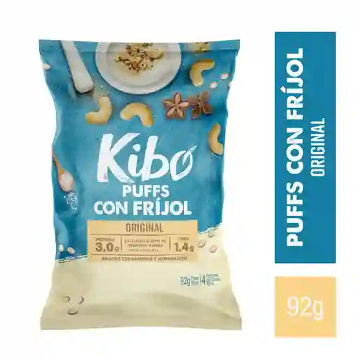 Kibo Snack Puffs de Frijol Original