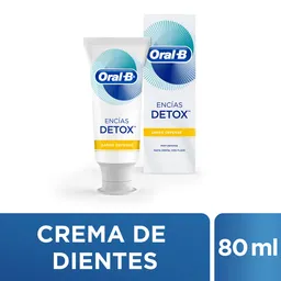 Oral-B Crema Dental Détox Anti Sarro