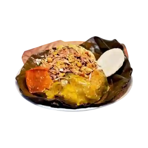 Tamal Mixto y Bebida 500 ml