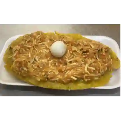 Patacón con Pollo