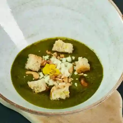 Sopa Espinaca y Brócoli