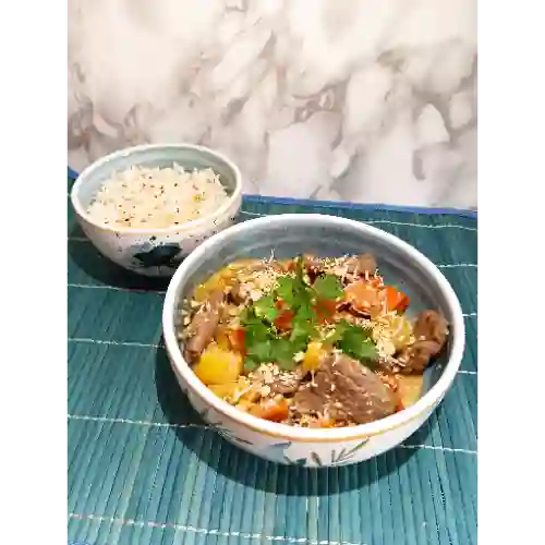 Curry de Ternera+ Te