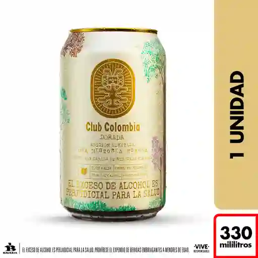 Club Colombia Dorada Lata 330 ml