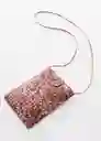 Bolso Marga Niñas Granate Talla 99 Mango