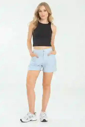 Short Hancla Color Azul Claro Talla 6 Ragged