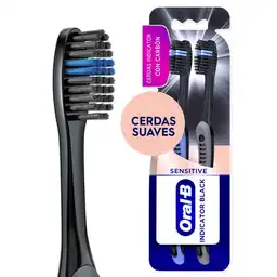 Cepillo de Dientes Oral B Indicator Negro 2 Und