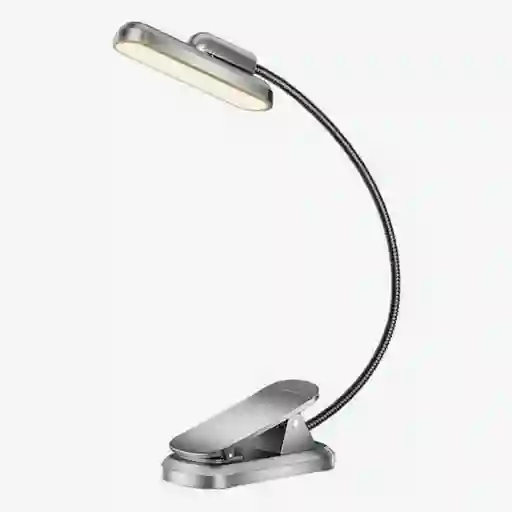 Glocusent Luz de Lectura Usb Giratoria Gris