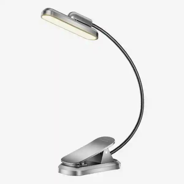 Glocusent Luz de Lectura Usb Giratoria Gris