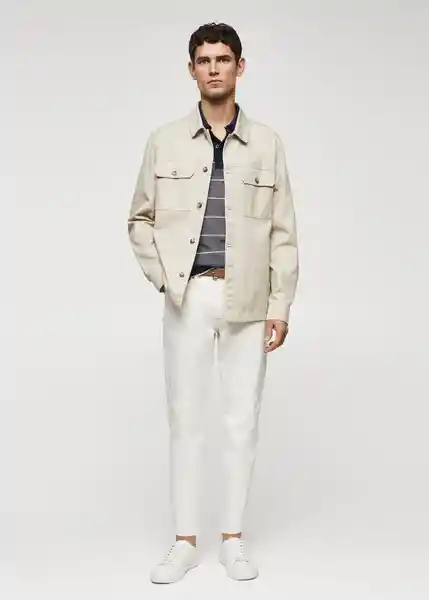 Chaqueta Lucas Arena Talla M Hombre Mango