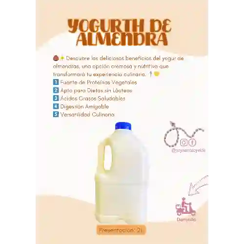 Yogurth de Almendra