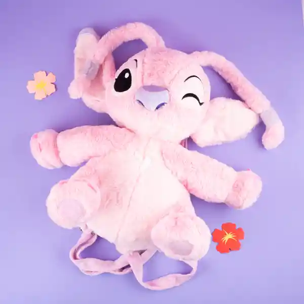 Maleta de Peluche Ángel Disney Stitch Miniso