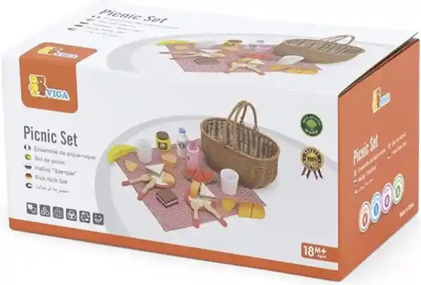 Viga Juego de Picnic de Madera