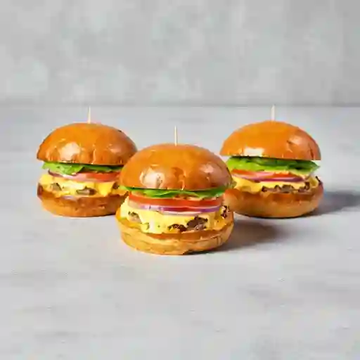 Combo Triburger Cheese