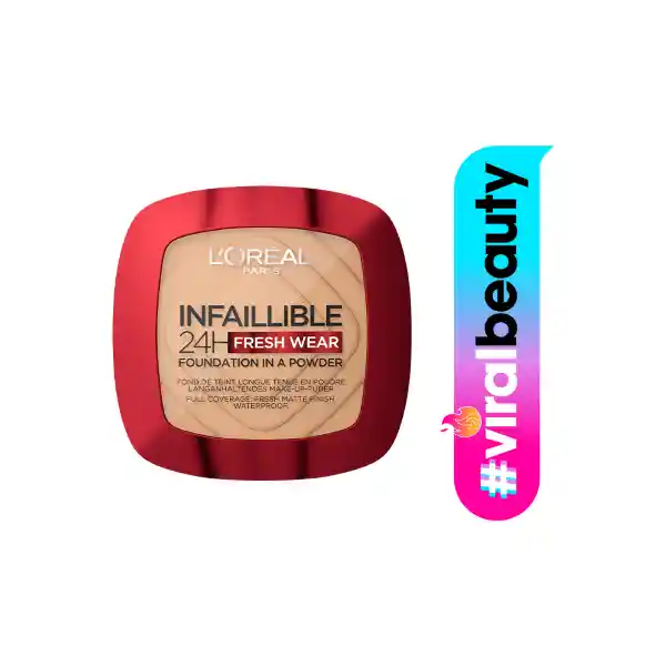 Base Polvo Loreal Paris Infallible Fresh Wear Golden Beige