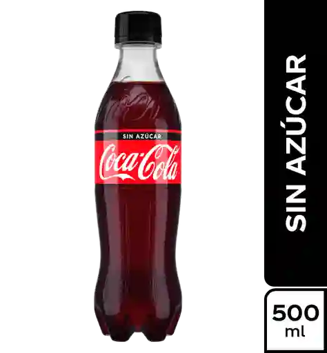 Coca Cola Sin Azucar 500 ml