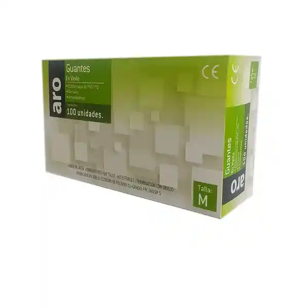 Aro Guante Vinilo Talla M