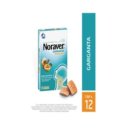 Noraver Garganta Antiséptico (10 mg/1.4 mg) Tabletas Naranja Miel