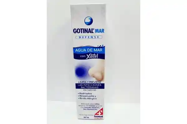 Gotinal Agua de Mar Defense Con Xilitol 50 mL