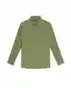 Camiseta Long Sleeve Polo Verde Loden Oscuro T L Chevignon