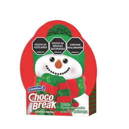 Colombina Chocolatina Frutal Navidad
