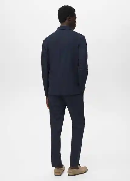Blazer Americana Parioli Navy Talla 50 Hombre Mango