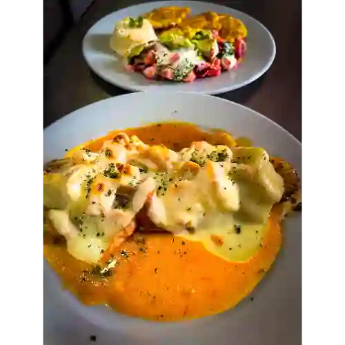 Filete de Pescado Gratinado Marinero