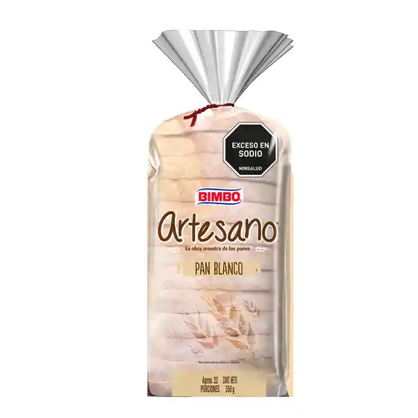 Bimbo Pan Artesano Blanco 350 g