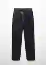 Pantalón Apple Negro Talla XL Mujer Mango