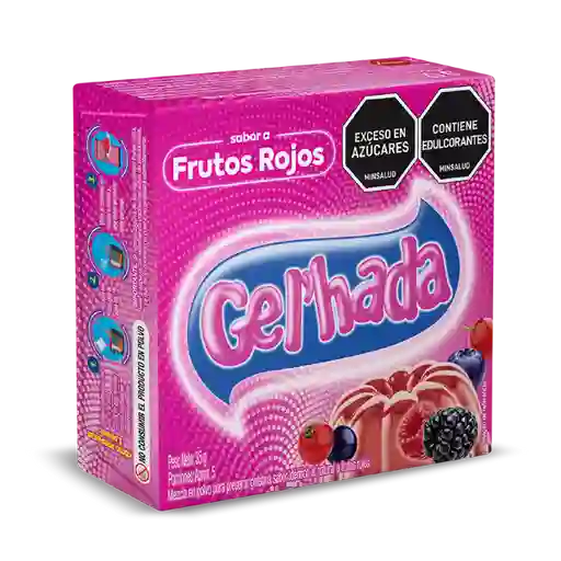 Gel'hada Gelatina Frutos Rojos