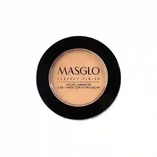 Masglo Polvo Compacto Perfect Finish Claro 2