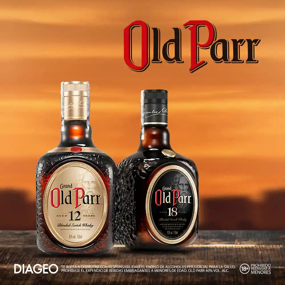 Old Parr 12 Años whisky escocés 500 ml