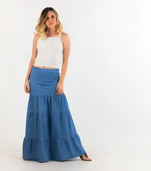 Unser Falda Azul Talla 4 819129